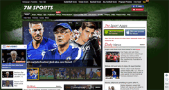 Desktop Screenshot of news.7msport.com